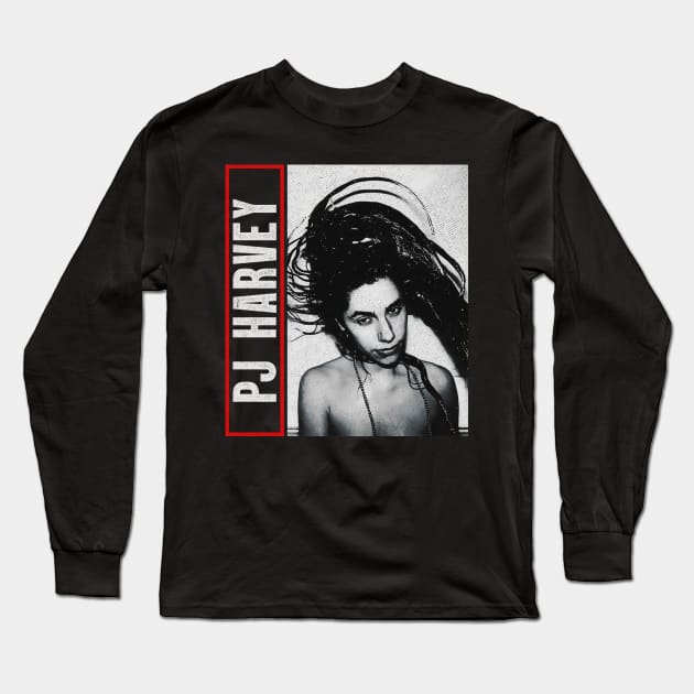 Pj Harvey // Vintage Long Sleeve T-Shirt by Sal.Priadi